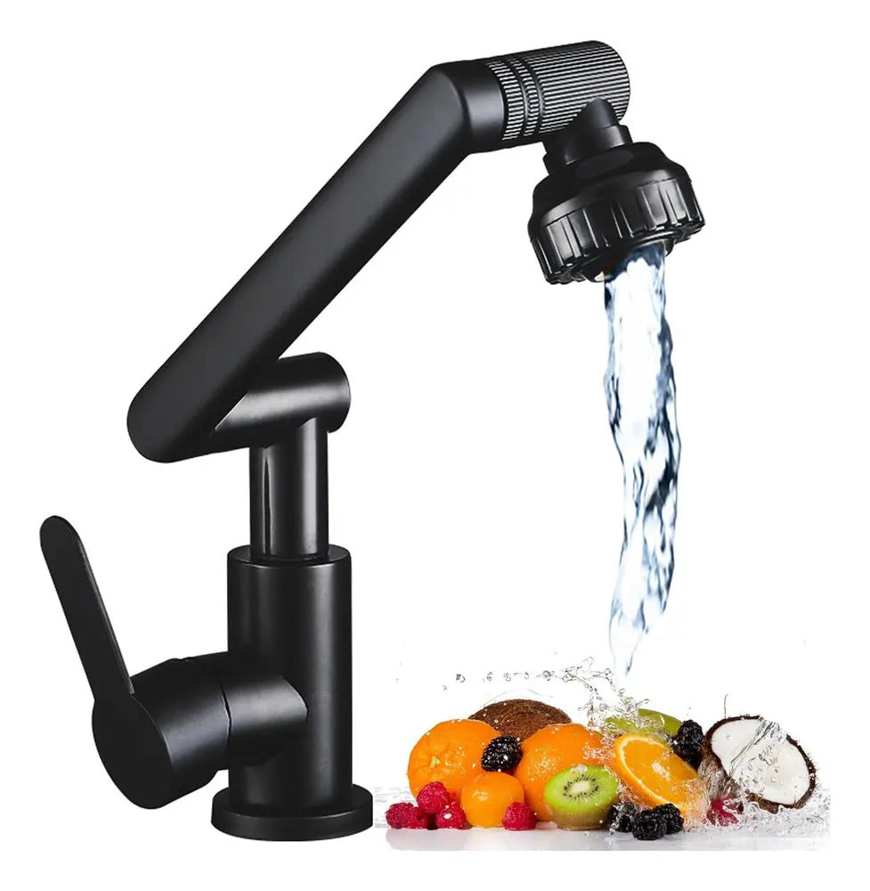 Grifo Cocina Brazo Giratorio Universal